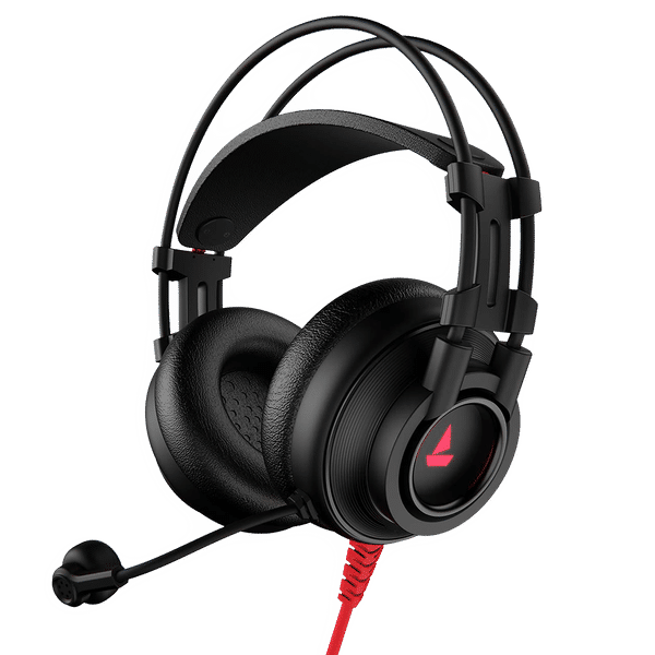 boAt Immortal 200 Wired Gaming Headset with Environmental Noise Cancellation (7.1 Channel, Over Ear, Active Black)_1
