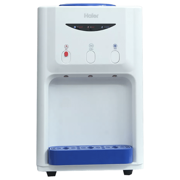 Haier HWD-3WTT Hot, Cold and Normal Top Load Water Dispenser with Tropicalized Compressor (White)_1