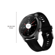 noise NoiseFit Twist Pro Smartwatch with Bluetooth Calling (35.56mm HD Display, IP68 Water Resistant, Jet Black Strap)_3
