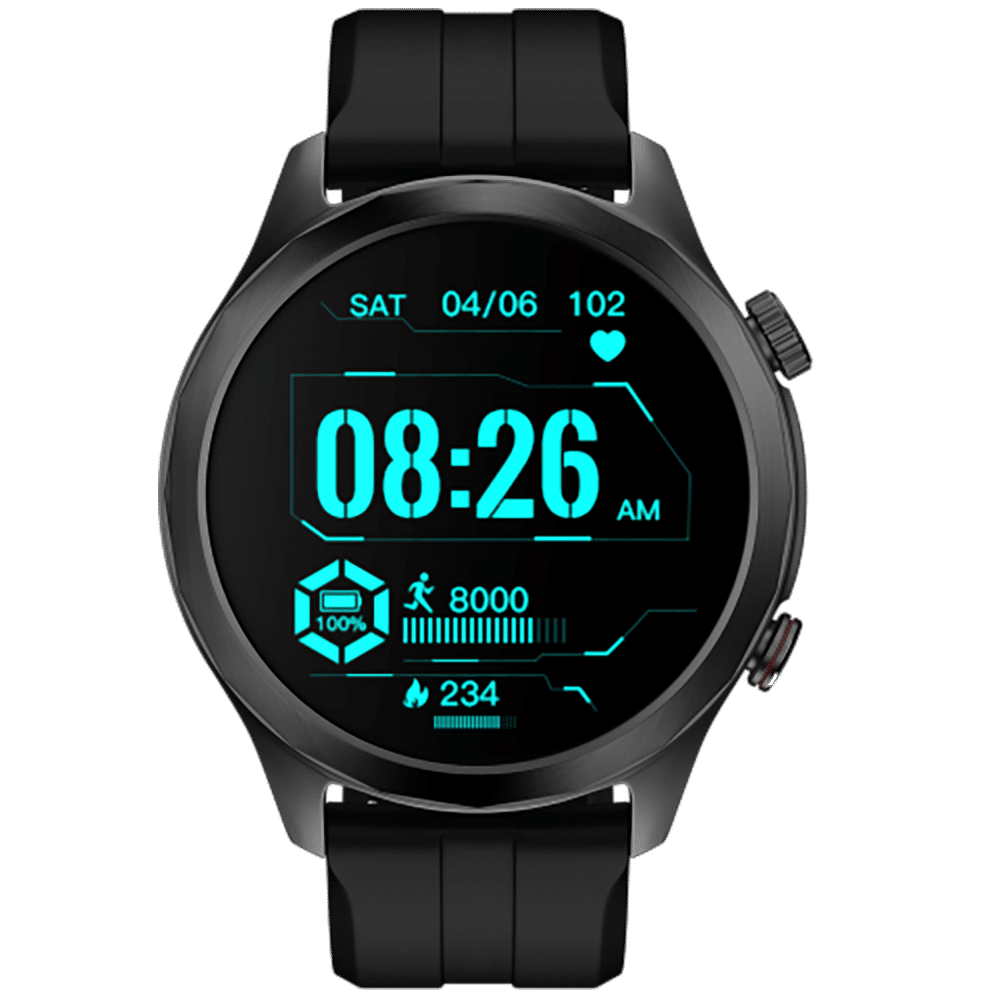 Buy noise NoiseFit Twist Pro Smartwatch with Bluetooth Calling (35.56mm HD  Display, IP68 Water Resistant, Jet Black Strap) Online - Croma