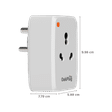 Oakter 16 Amp Smart Plug (Oak Plug Plus, White)_3