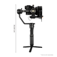 Zhiyun Crane 2S 3-Axis Gimble for Camera (Digital Focus Control, Black)_3