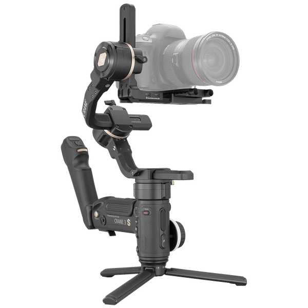 Zhiyun Crane 3S 3-Axis Gimble for Camera (ViaTouch 2.0 Control System, Black)_1