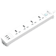 ultraprolink 2.4 Amps 4 Sockets Surge Protector (2 Meters, Child-Proof, UM1049U, White)_1