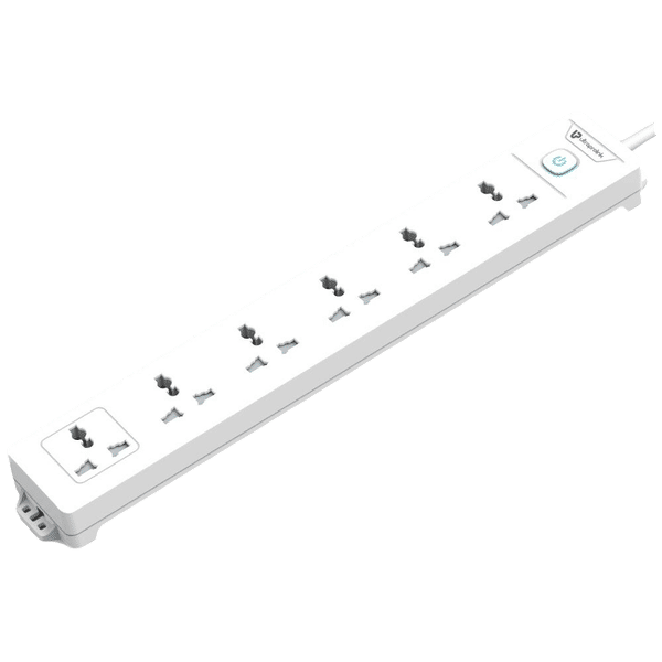 ultraprolink 10000 Amps 6 Sockets Surge Protector With Individual Switch (2 Meters, Fire Retardant Material, UM1048, White)_1