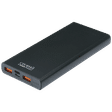 Croma 10000 mAh 22.5W Fast Charging Power Bank (2 Type A, 1 PD Type C & 1 Micro USB Port, Aluminium Casing, Apple Compatible, Black)_4