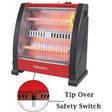Fabiano 800 Watts Quartz Halogen Room Heater (Over Heat Protection, FAB-MAC-022, Black and Red)_3