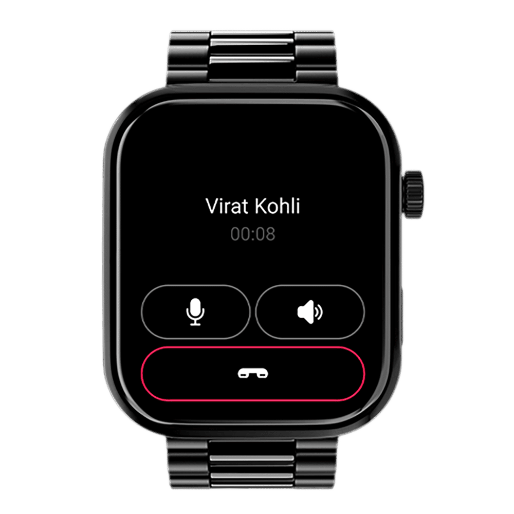 Black Rectangular Noise ColorFit Icon Buzz Smart Watch, For Daily, 50gms at  Rs 2200/box in Dankaur