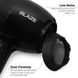 Ikonic Blaze Hair Dryer with 3 Heat Settings (Overheat Protection, Black)_3