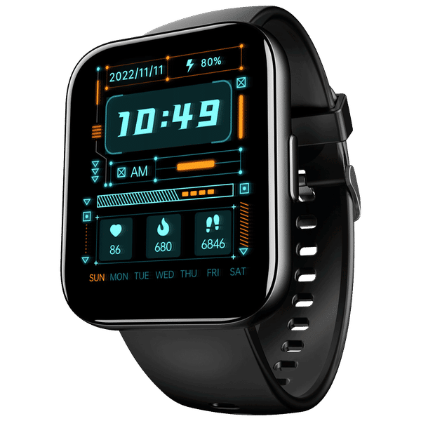 boAt Wave Connect Plus Smartwatch with Bluetooth Calling (46.48mm HD Display, IP68 Water Resistant, Active Black Strap)_1