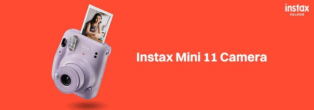 Fujifilm Instax Mini 11 Instant Camera, Lilac Purple, 16654803  649661923282
