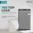 Croma 7 kg 5 Star Fully Automatic Top Load Washing Machine (CRLW070FAF259601, Air Dry Function, Grey)_4