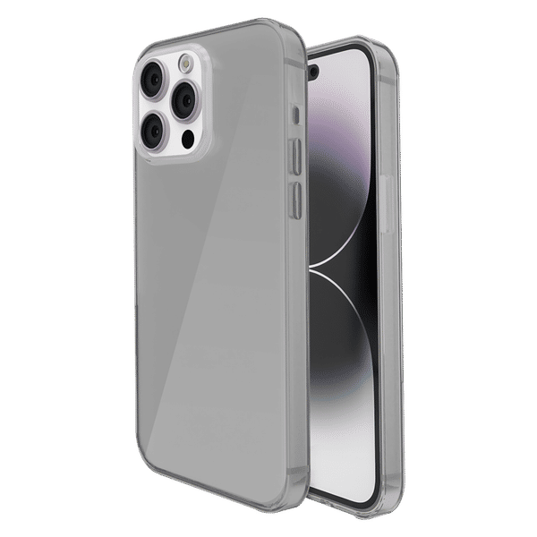 GRIPP Neo Hard TPU & Polycarbonate Back Cover for Apple iPhone 15 Pro Max (Anti-Yellowing Coating, Smoke)_1