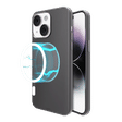 GRIPP Rubon Silicon Back Cover for Apple iPhone 15 Plus (MagSafe Compatible, Grey)_1