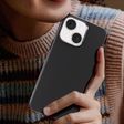 GRIPP Rubon Silicon Back Cover for Apple iPhone 15 Plus (MagSafe Compatible, Grey)_3
