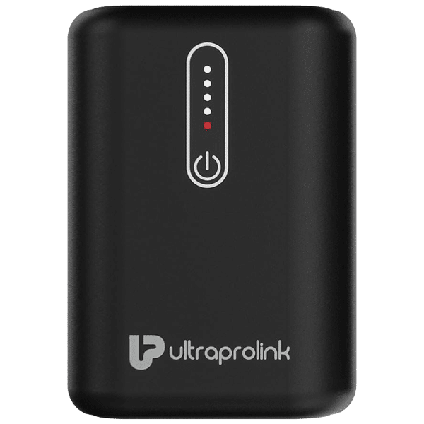 ultraprolink Juice Up Grip 10000 mAh 22.5W Fast Charging Power Bank (1 Type A and 1 Type C Port, Pass Thru Charging, Black)_1