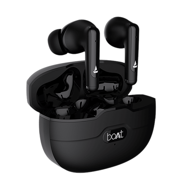 boAt Airdopes Unity TWS Earbuds with Active Noise Cancellation (IPX5 Sweat & Water Resistant, Asap Charge, Black)_1