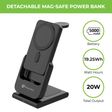 ultraprolink Vylis GO 20W 3-in-1 Wireless Charging Dock for iPhone, iWatch and Airpods (LED Indicators, Black)_3