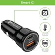 ultraprolink Mach 48 Watts 2 USB Ports Car Charging Adapter (Smart IC Technology, UM1157, Black)_4