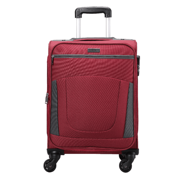 Cariall Sleek Trolley Bag (Expander, CASLSS002, Red)_1