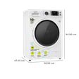 Croma 8/6 kg Fully Automatic Front Load Washer Dryer Combo (CRLWWD0805W7991, Built-In Heater, White)_3