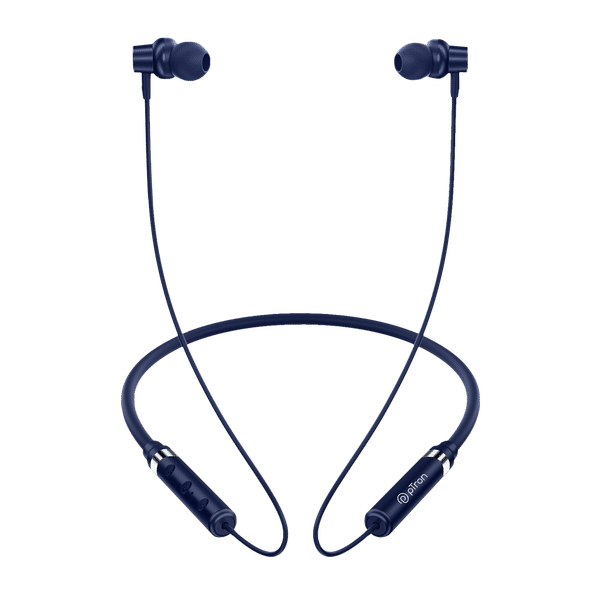 pTron InTunes Magic Neckband with Passive Noise Cancellation (IPX4 Water Resistant, 18 Hours Playtime, Blue)_1