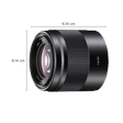 SONY 50mm f/1.8 - f/22 Telephoto Prime Lens for SONY E Mount (Optical SteadyShot Image Stabilisation)_2
