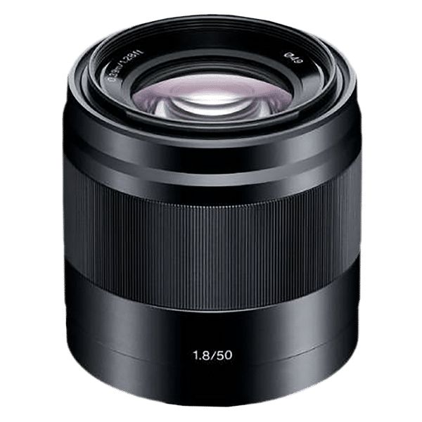 SONY 50mm f/1.8 - f/22 Telephoto Prime Lens for SONY E Mount (Optical SteadyShot Image Stabilisation)_1