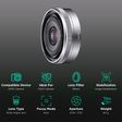 SONY 16mm f/2.8 - f/22 Wide-Angle Prime Lens for SONY E Mount (APS-C Image Sensors)_3