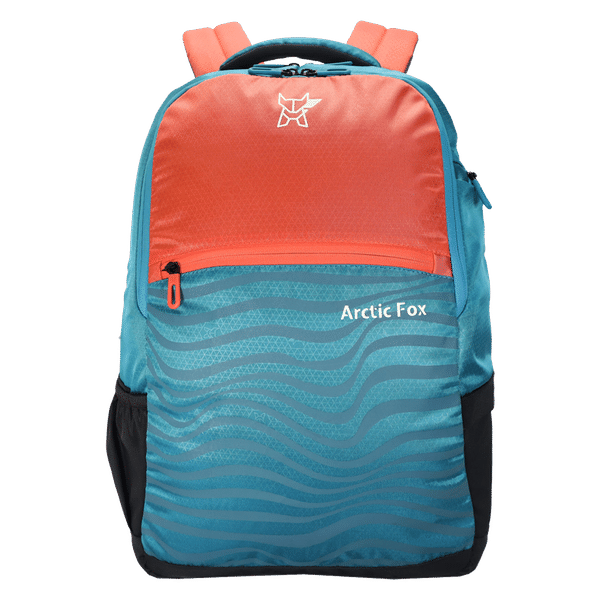 Arctic Fox Drift 32 Litres PU Coated Polyester Backpack (2 Spacious Compartments, FTEBPKHCRON064032, Hot Coral)_1