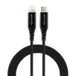 POWERUP Type C to Lightning 4.92 Feet (1.5M) Cable (Fast Charge and Data Sync, Black)_3