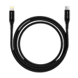 POWERUP Type C to Lightning 4.92 Feet (1.5M) Cable (Fast Charge and Data Sync, Black)_1