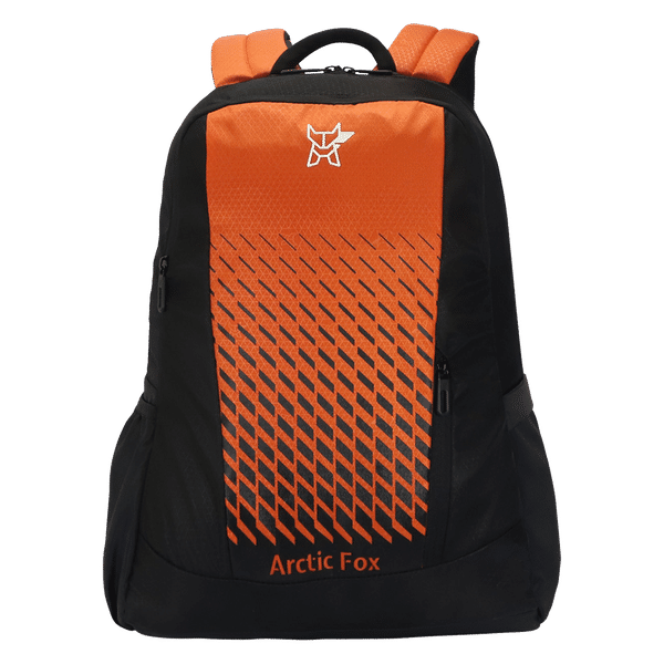 Arctic Fox Grill 28.5 Litres PU Coated Polyester Backpack (2 Spacious Compartments, FTEBPKRORON061029, Red Orange)_1