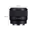 SONY 50mm f/1.8 - f/22 Standard Prime Lens for SONY E Mount (DC Motor Drive System)_2