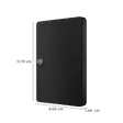 SEAGATE Expansion 2TB USB 3.0 Hard Disk Drive (Portable Design, STKM2000400, Black)_2