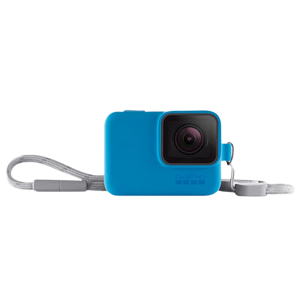 GoPro Sleeve for Point & Shoot Camera (Adjustable Lanyard, Blue)_1