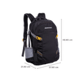 AEROPOSTALE Runway 30 Litres Nylon Backpack (Waterproof, AERO-BP-1015-GY, Grey)_3