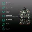 AEROPOSTALE Jungle 30 Litres Polyester Backpack (Waterproof, AERO-BP-1016-GRN, Green)_2