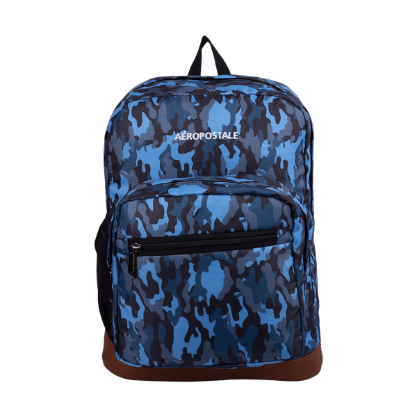 AEROPOSTALE Jungle 30 Litres Polyester Backpack (Waterproof, AERO-BP-1016-BLU, Blue)_1