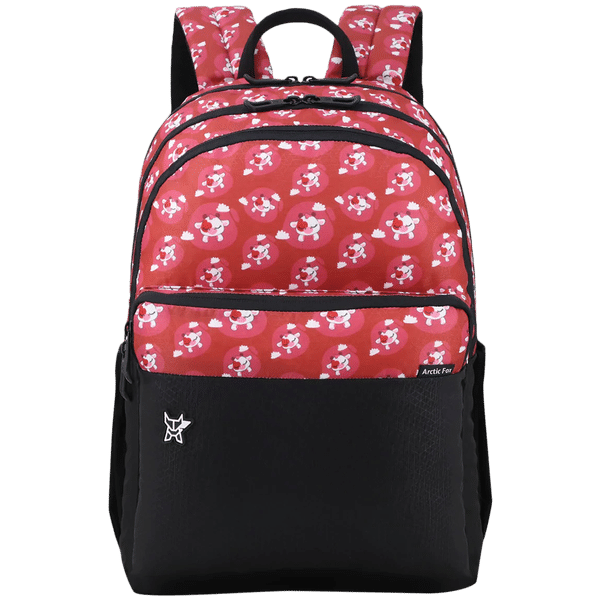 Arctic Fox Silly Calf Tawny Port 21 Litres Polyester Fabric and PU Coated Backpack (Webbing Handle, FJUBPKTPOWW098021, Red)_1