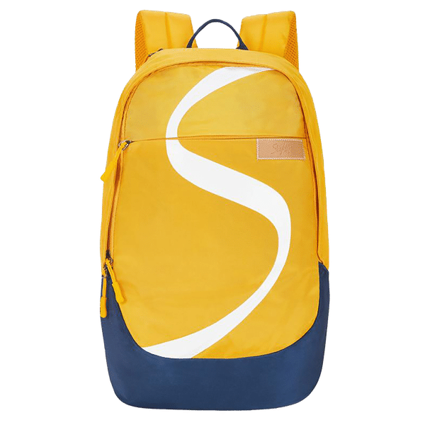 Sky Bags Boho 03 26 Litres Gucci Fabric Backpack (Quick Access Pocket, BPBOH3MUS, Mustard)_1