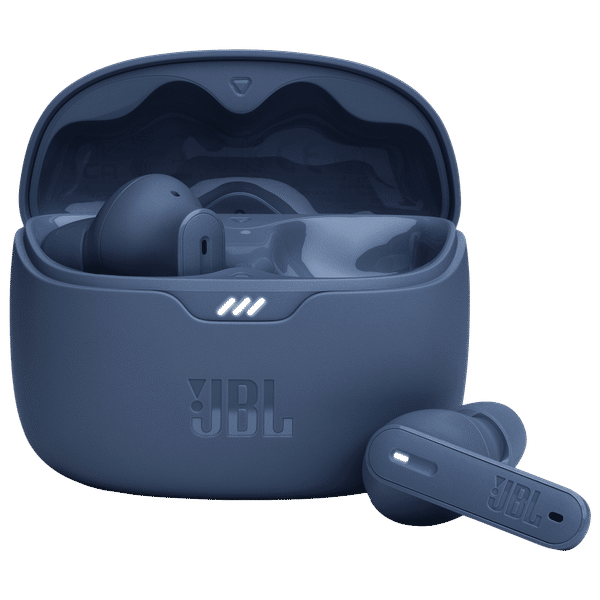 JBL Tune Beam TWS Earbuds with Active Noise Cancellation (IP54 Water Resistant, Fast Charge, Blue)_1