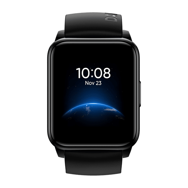 realme Watch 2 Smartwatch with Activity Tracker (35mm LCD Display, IP68 Water Resistant, Black)_1