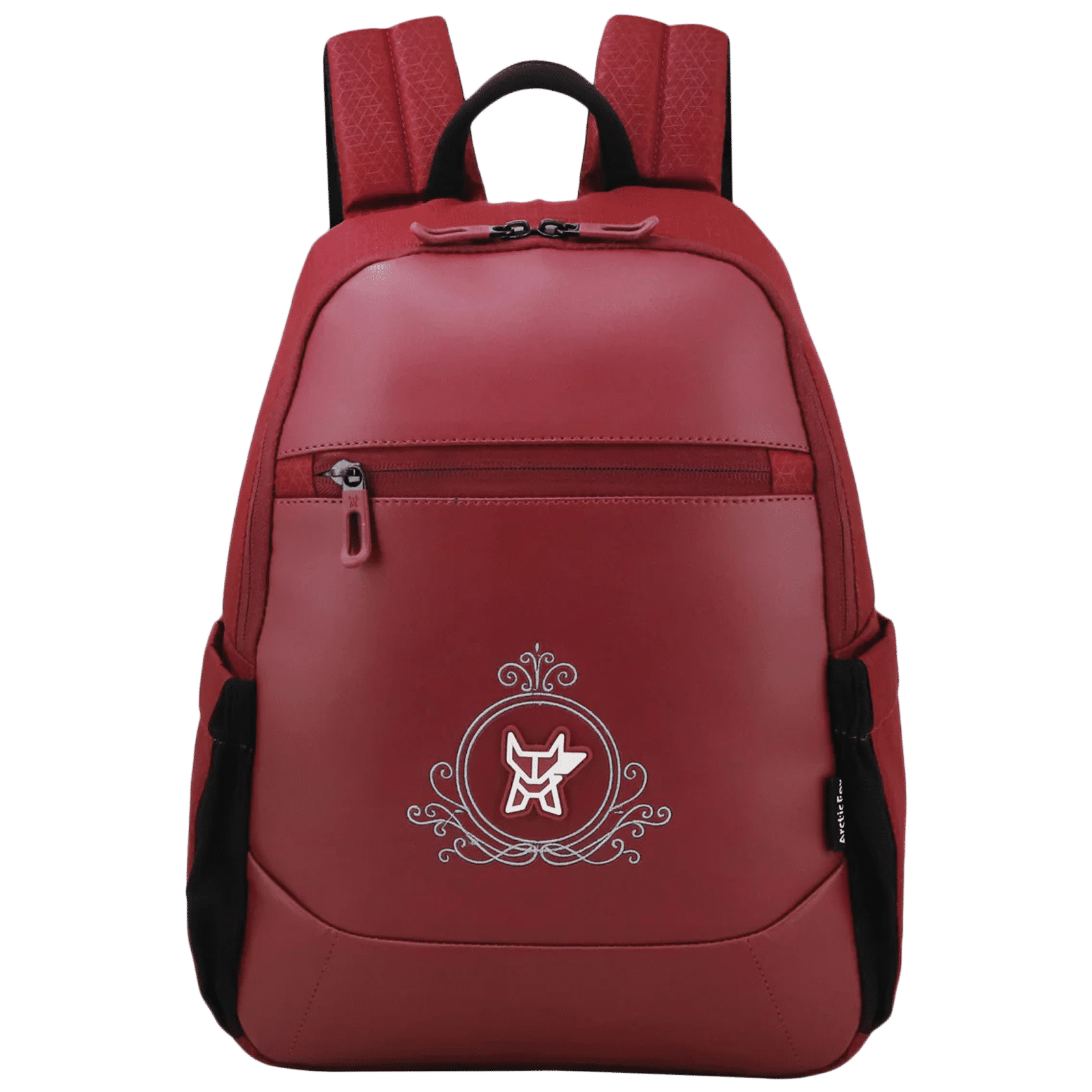 Modern Dark Red PU Leather Girls College Backpack, Size: 13x12inch at Rs  180/piece in New Delhi