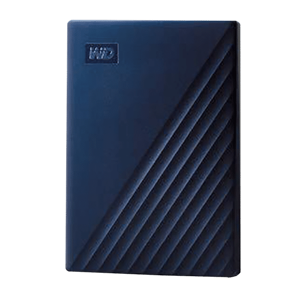 Western Digital My Passport For Mac 2 TB USB 2.0/3.0 Hard Disk Drive (Password Protection, WDBA2D0020BBL-WESN, Blue)_1