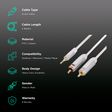 PROFIGOLD PROM3402 PVC 2 Meter 3.5mm Stereo to RCA Audio Cable (Oxygen Free Copper , White)_2