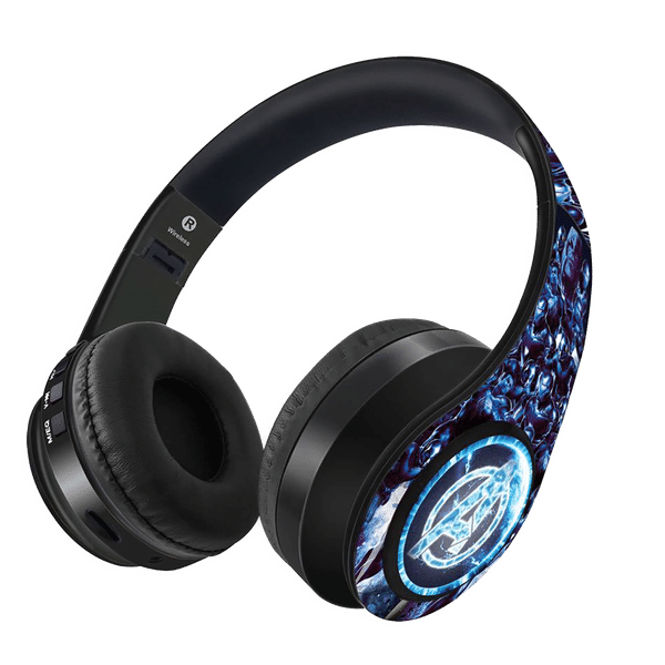 macmerise Avengers Endgame Hurricane Decibel SODCIBLMM4438 Bluetooth Headset with Mic (Built In FM Radio, On Ear, Multicolor)_1