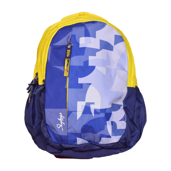 Skybags DRIP PLUS 06 32 Liters Polyurethane Backpack (Stylized Rubber Puller, BPDRPL6YLW, Yellow)_1