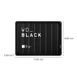 Western Digital WD_BLACK P10 5 TB USB 3.2 Game Drive (Purpose-Built For Gamers, WDBA3A0050BBK-WESN, Black)_2
