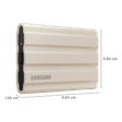 SAMSUNG T7 2TB USB 3.2 Solid State Drive (UASP Mode, MU-PE2T0K/WW, Beige)_2